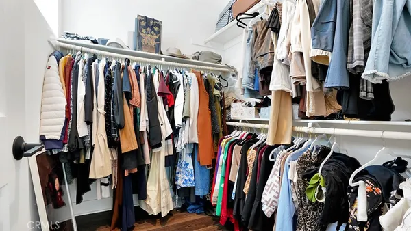a view of livingroom with washer and dryer