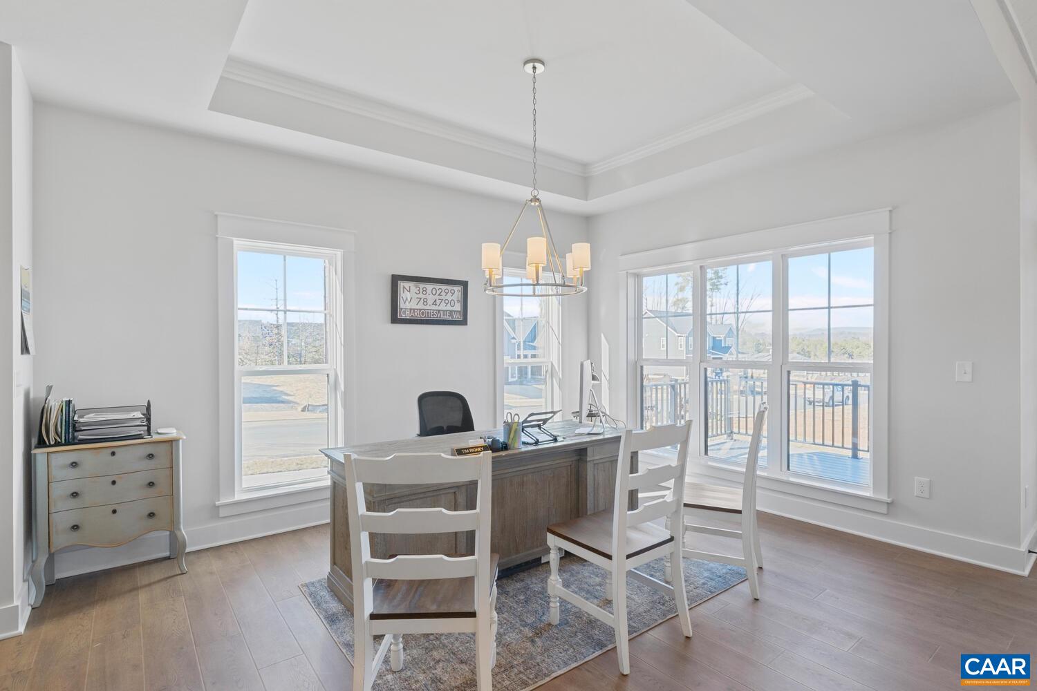 2 Agatha Ridge Lane, Unit C Crozet, VA 22932 - Photo 20 of 42 a dining room with furniture and window