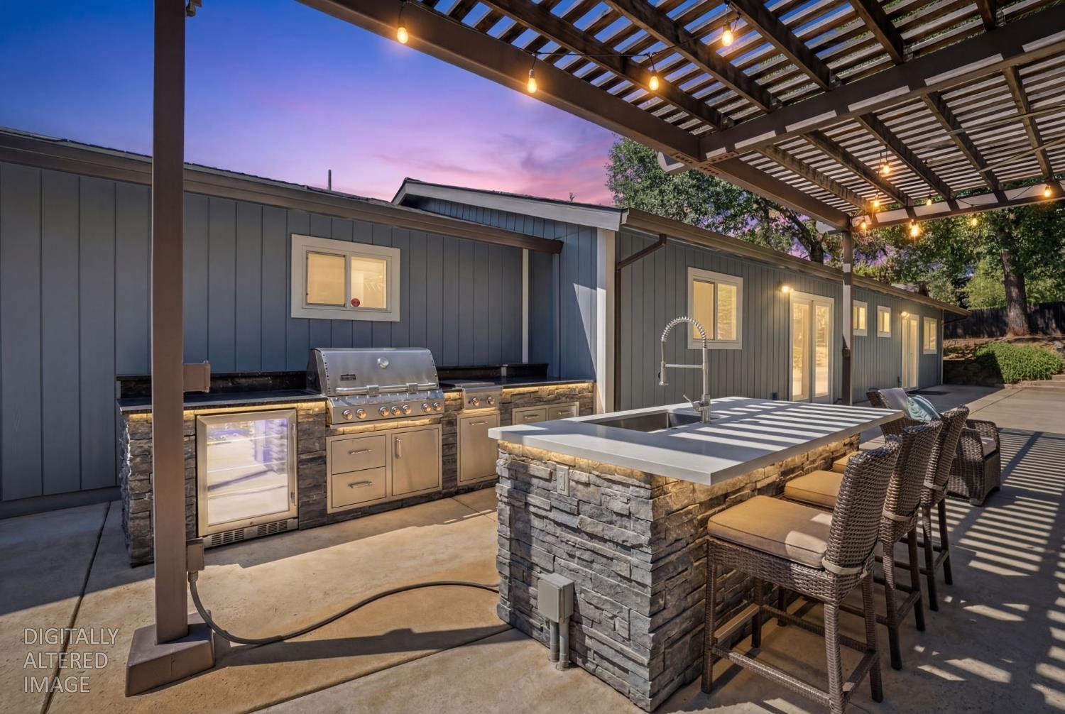 2609 Hastings Drive Rescue, CA 95672 - Photo 80 of 87 NO KITCHEN currently. Space is only plumbed for outdoor kitchen