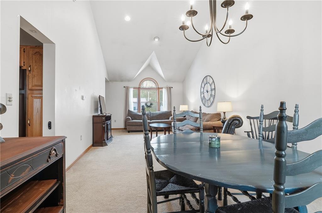 202 Holyoke Road Butler, PA 16001 - Photo 22 of 49 a view of a dining room with furniture and a chandelier