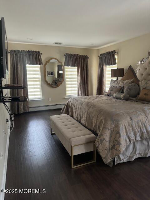 4 Coral Drive Howell, NJ 07731 - Photo 18 of 47 a bedroom with a bed and wooden floor