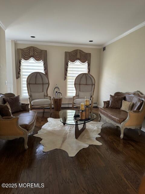 4 Coral Drive Howell, NJ 07731 - Photo 10 of 47 a living room with furniture and a wooden floor