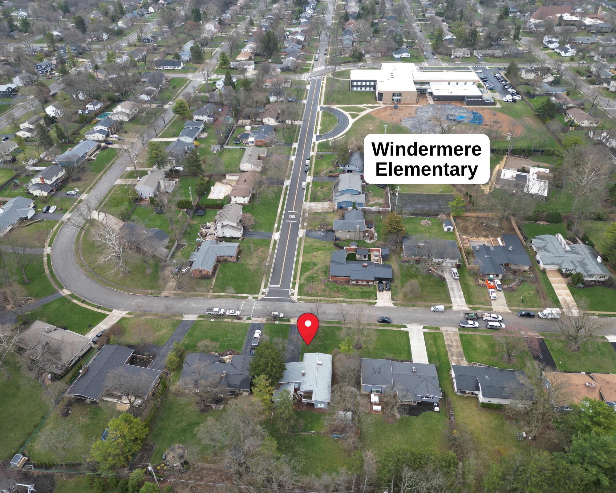 4161 Winfield Road Columbus, OH 43220 - Photo 34 of 39 Aerial of Neighborhood