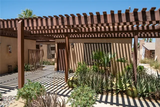 a view of outdoor space with plants