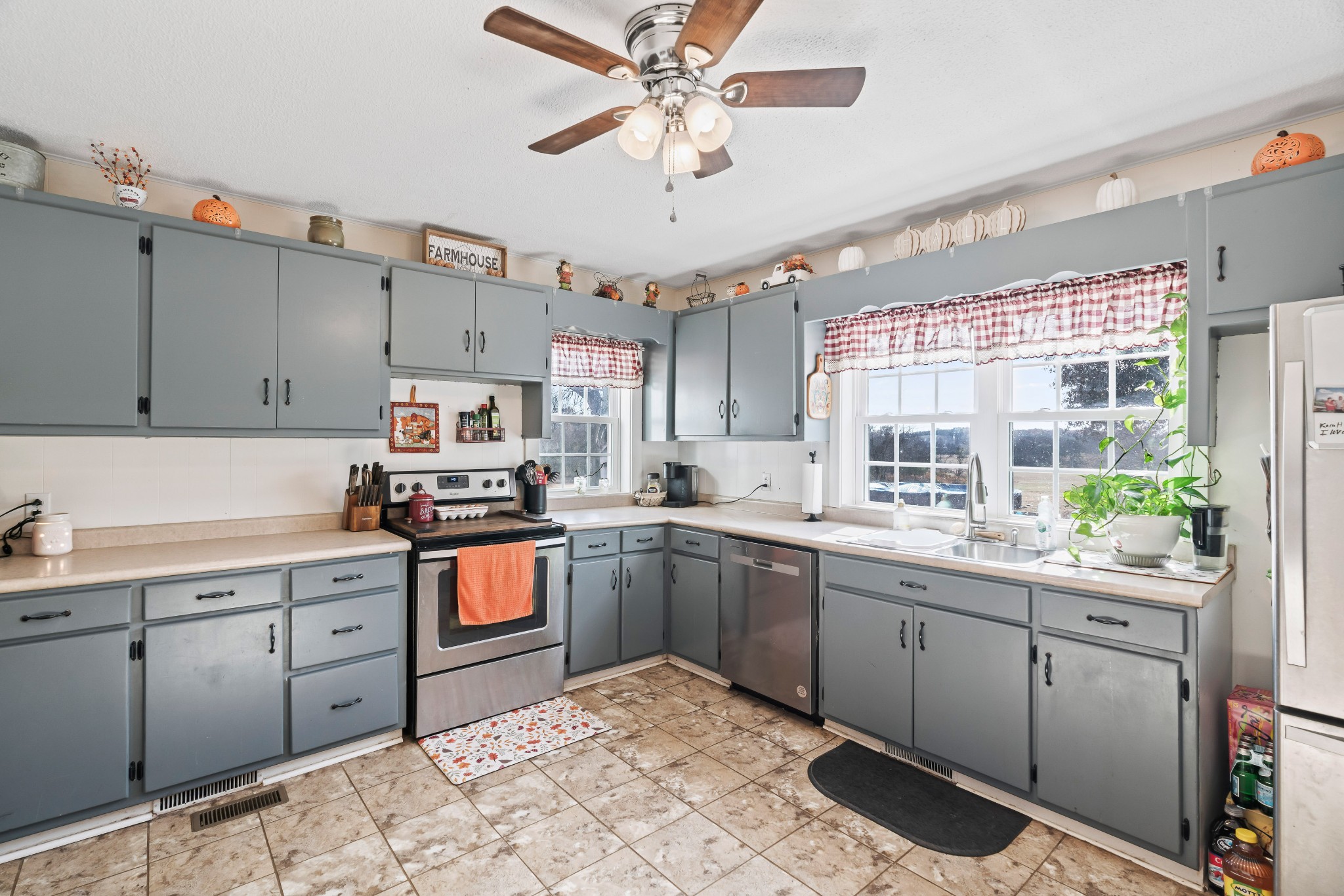 345 Wabash Road Mulberry, TN 37359 - Photo 17 of 63 a kitchen with a sink cabinets and window