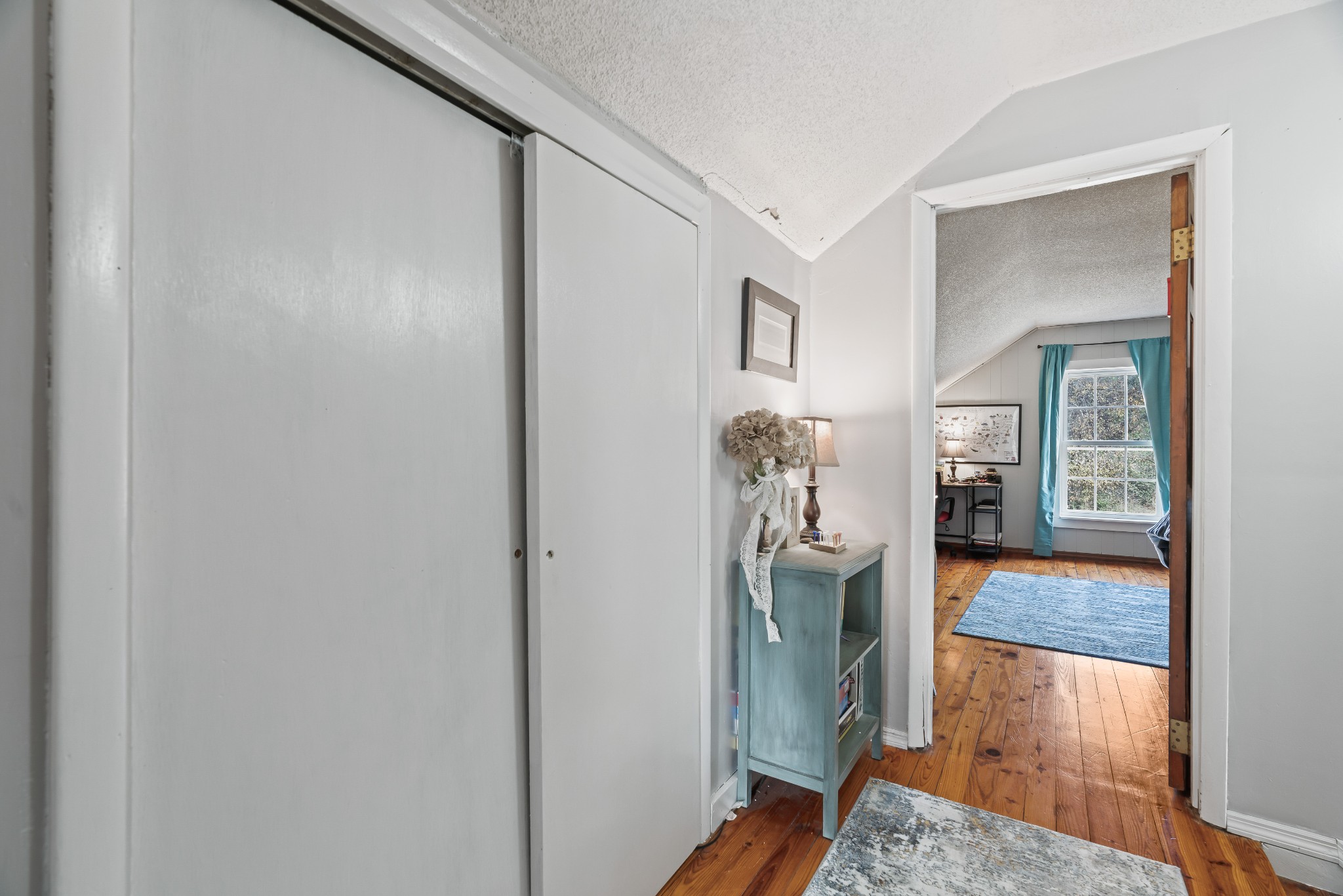345 Wabash Road Mulberry, TN 37359 - Photo 32 of 63 a view of a hallway view with wooden floor and bedroom