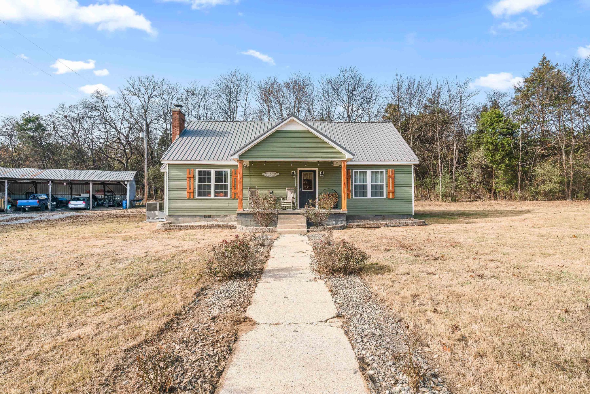 345 Wabash Road Mulberry, TN 37359 - Photo 46 of 63 a front view of a house with a yard