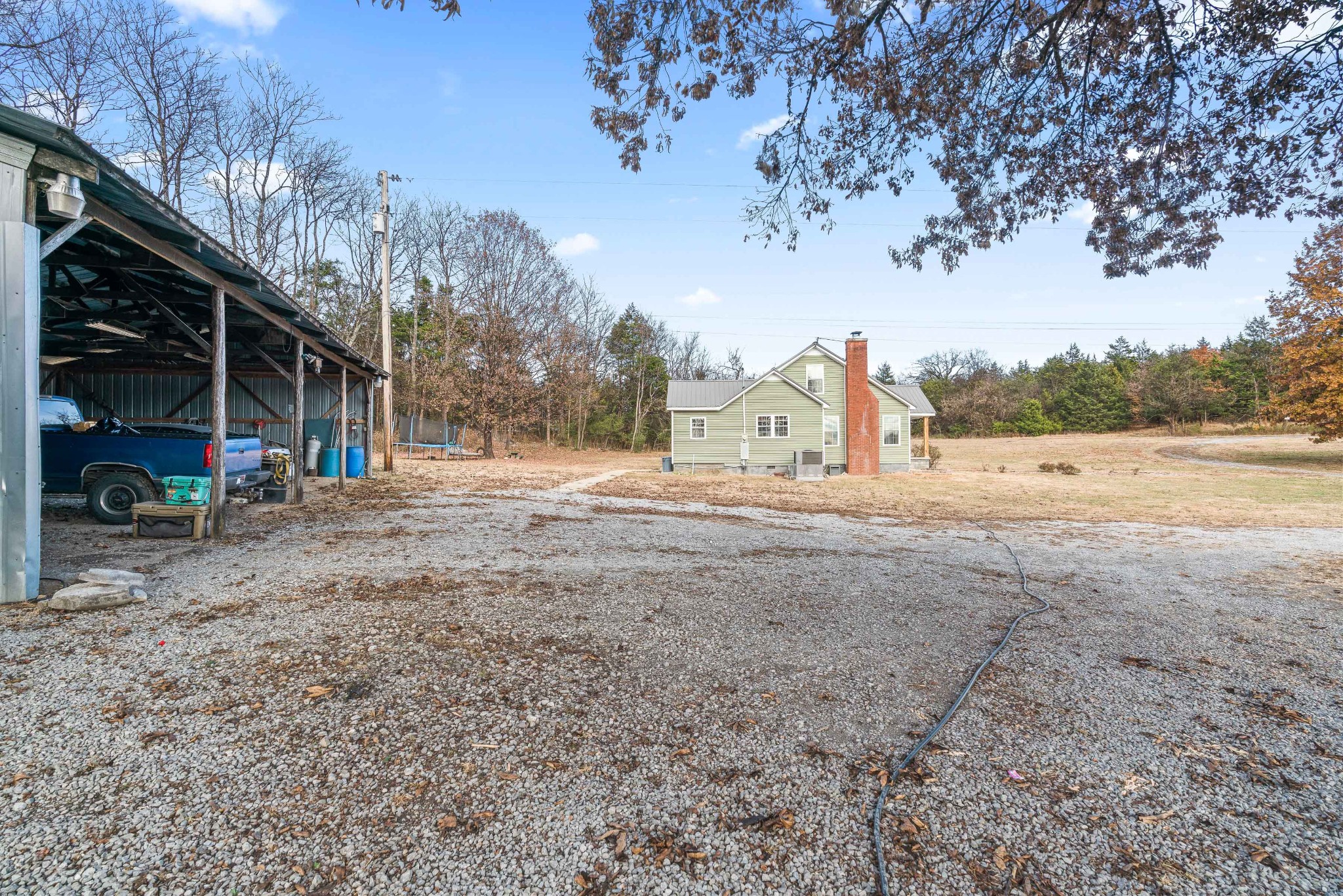 345 Wabash Road Mulberry, TN 37359 - Photo 48 of 63 a view of dirt yard with a large tree