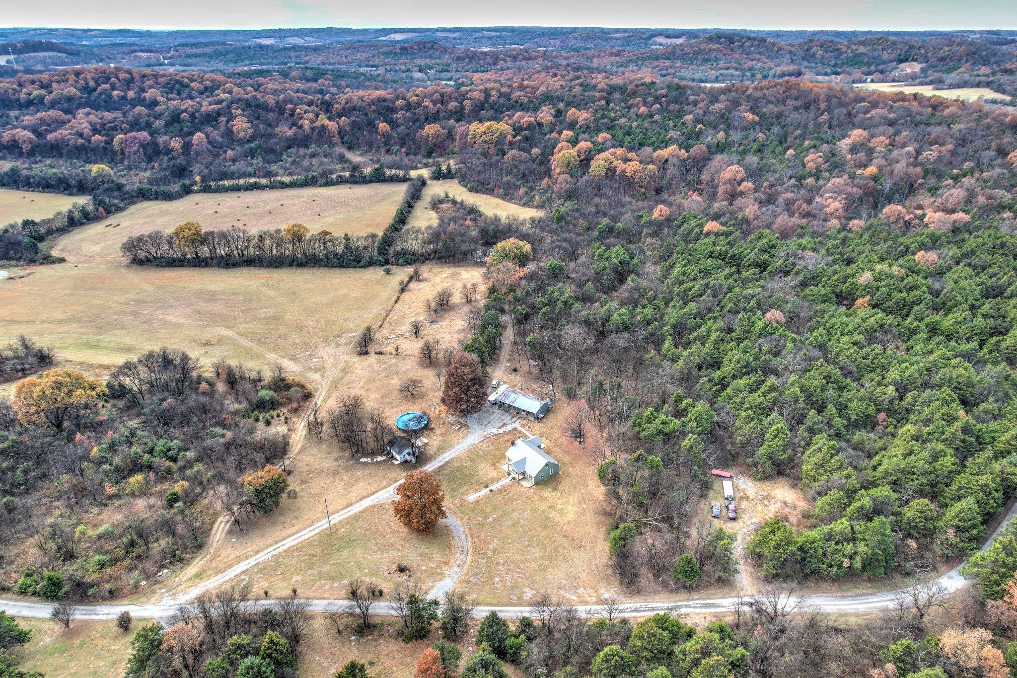345 Wabash Road Mulberry, TN 37359 - Photo 54 of 63 an aerial view of residential houses with outdoor space
