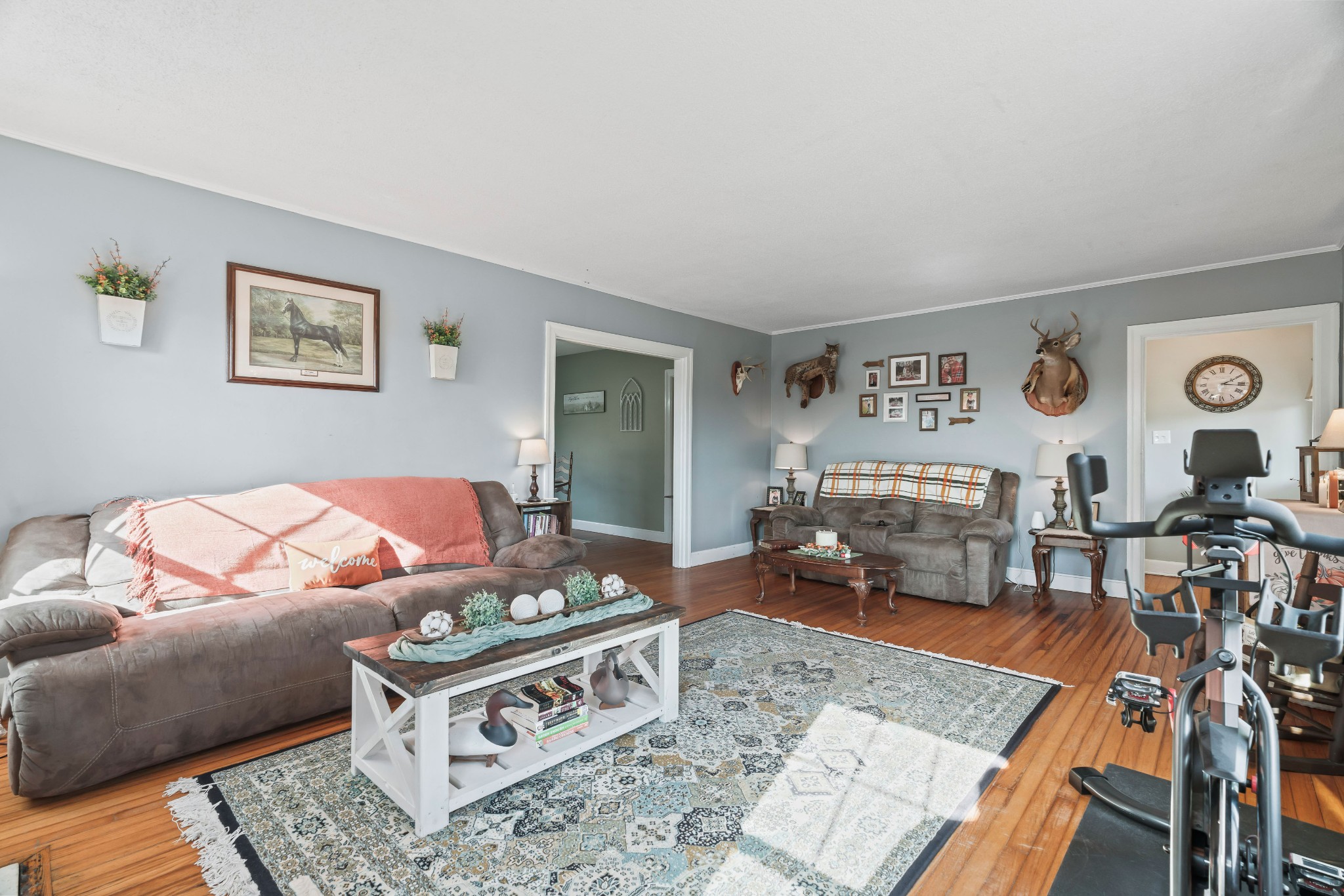 345 Wabash Road Mulberry, TN 37359 - Photo 10 of 63 a living room with furniture and wooden floor