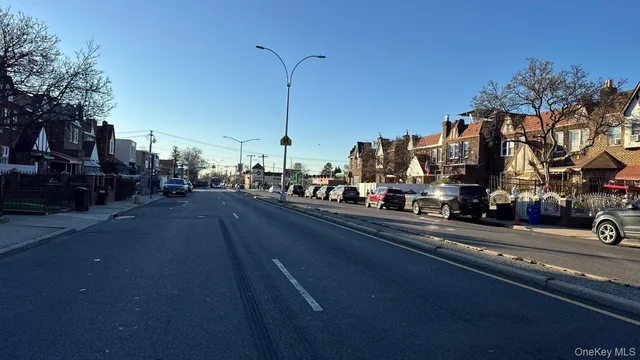 a view of a city street both side of a road