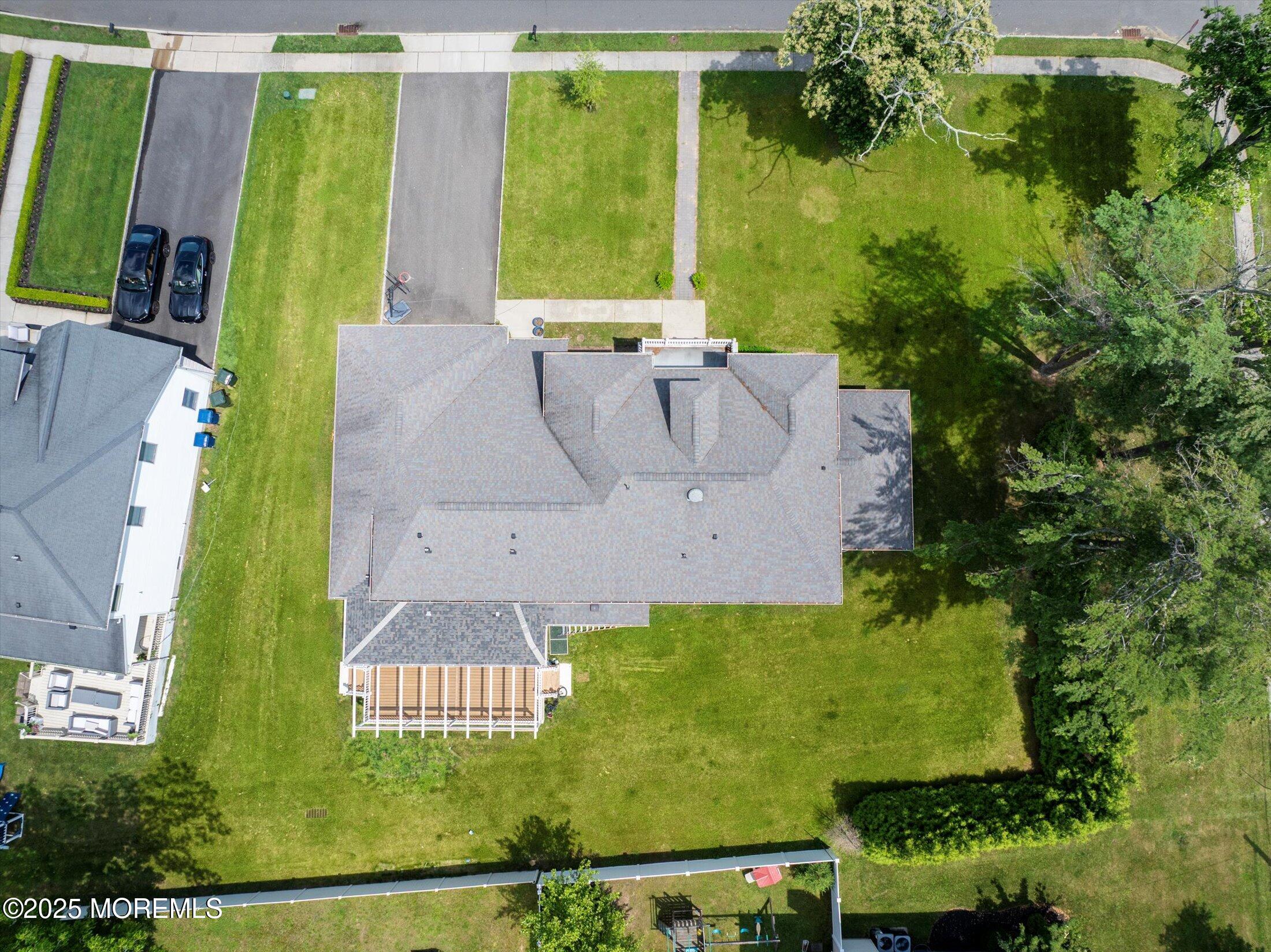 1 Country Club Drive Deal, NJ 07723 - Photo 63 of 65 an aerial view of a house with garden space and street view