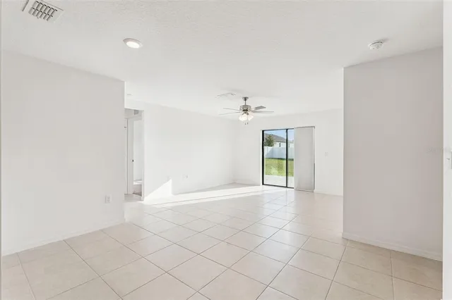 a view of a big room with kitchen