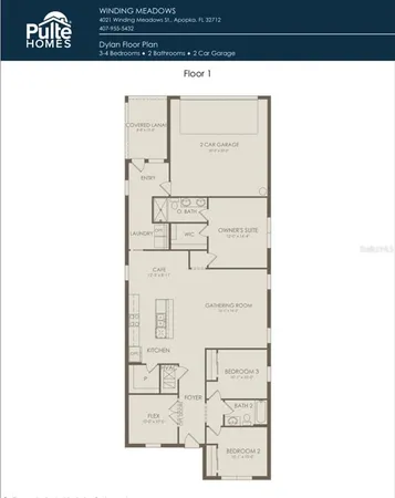 $2,500 | 4087 Feather Tree Drive, Apopka, FL 32712