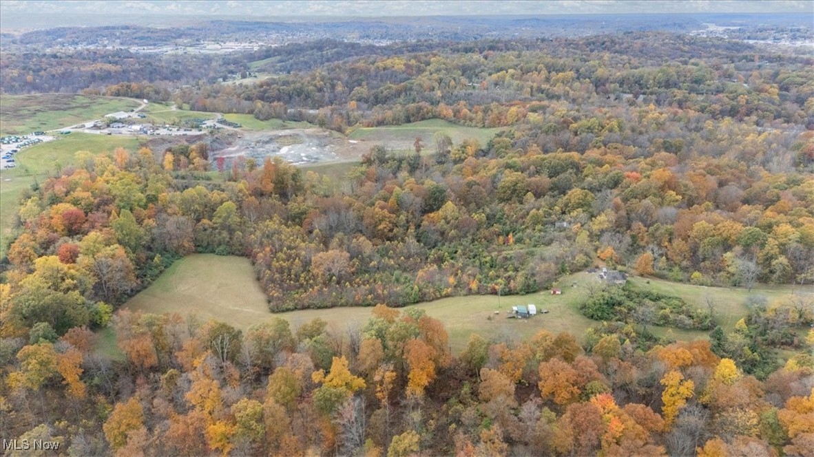 861 Roth Road Parkersburg, WV 26104 - Photo 4 of 20 Aerial view of property's location with a forest