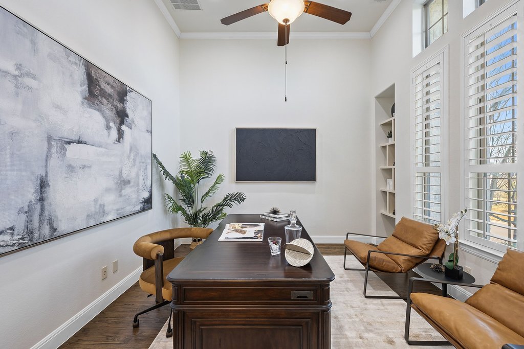 5804 Davenport Divide Road Austin, TX 78738 - Photo 6 of 40 a view of a workspace with furniture