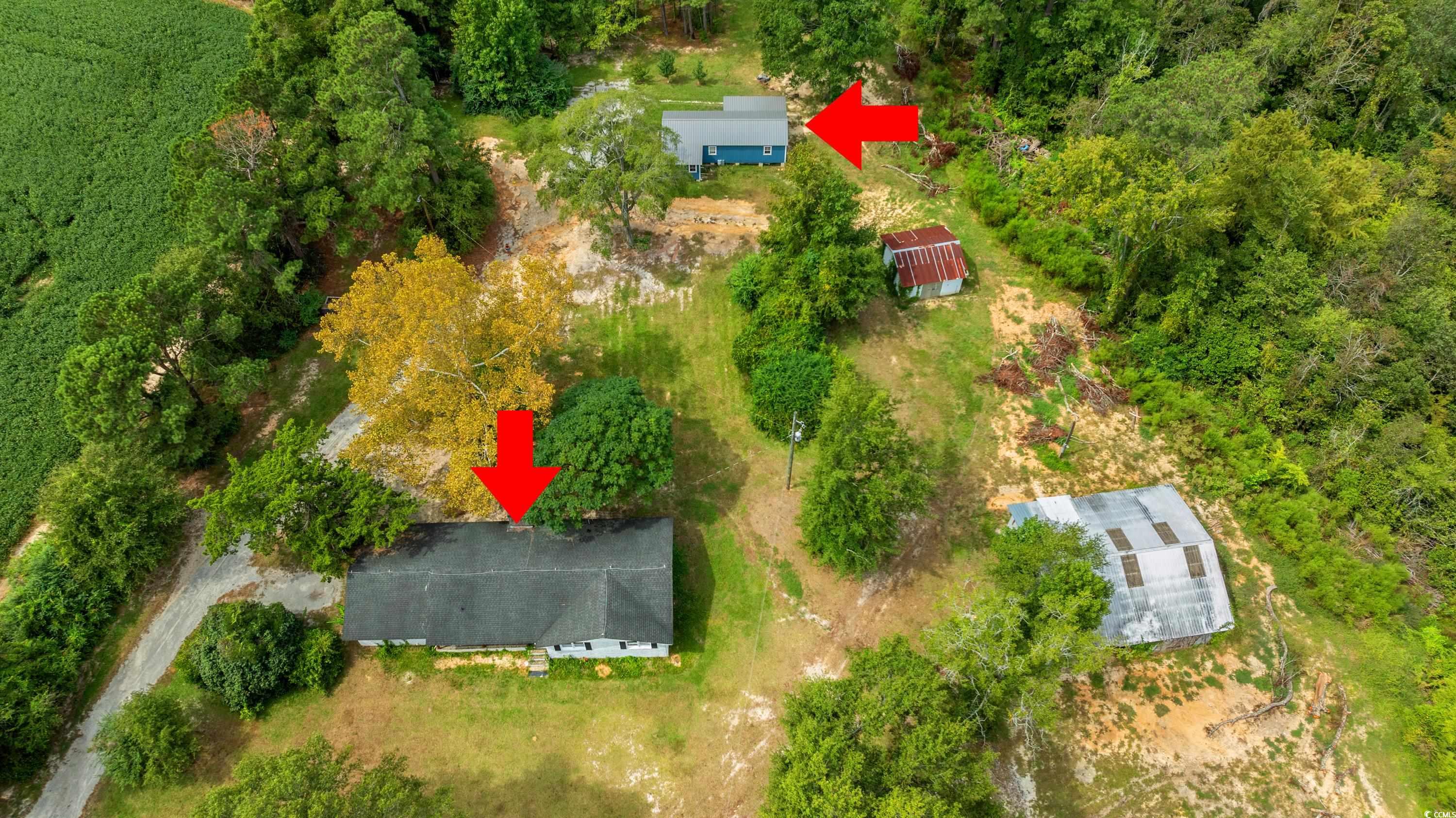 476 Live Oak Church Road Loris, SC 29569 - Photo 2 of 39 Birds eye view of property
