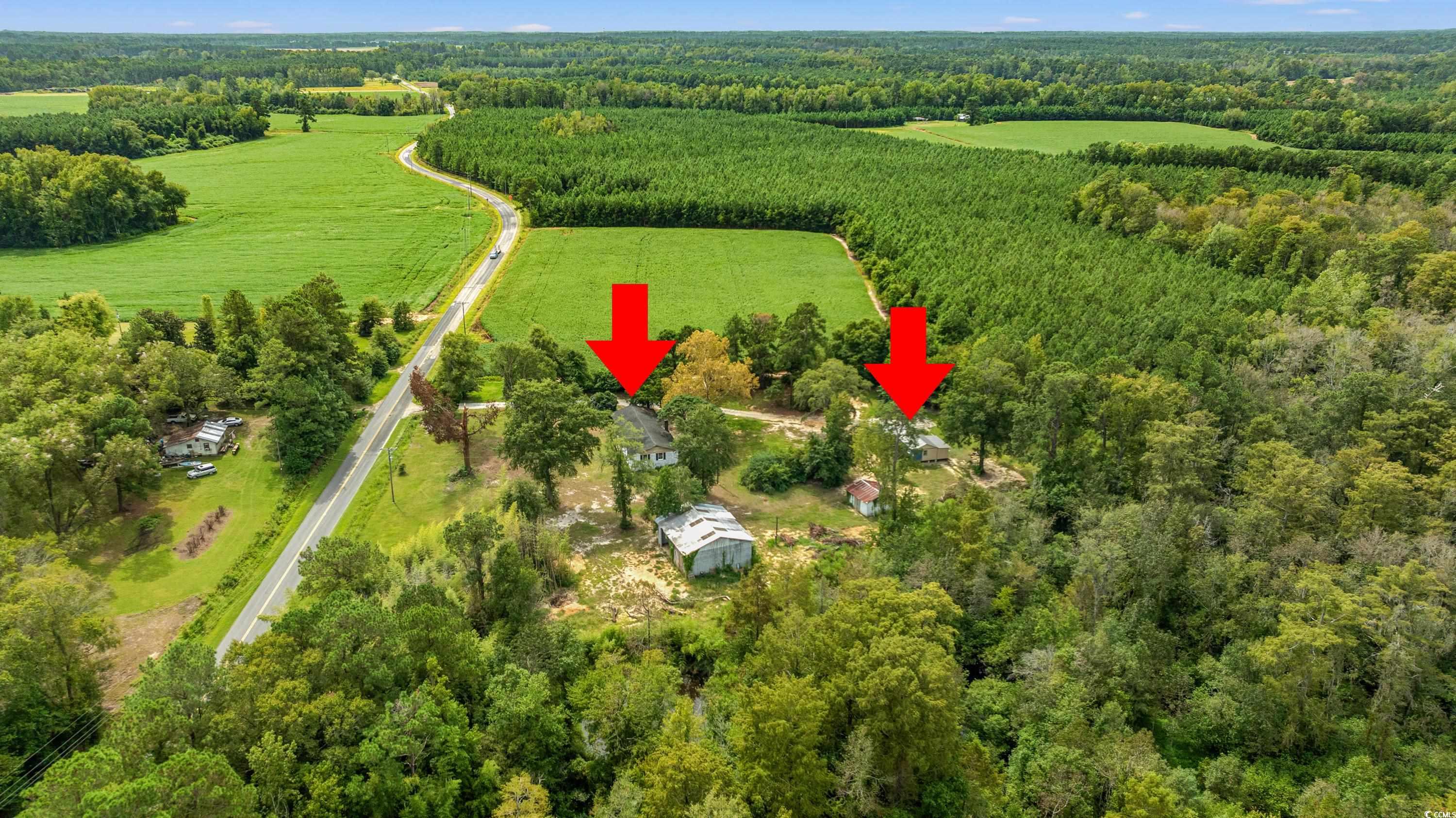 476 Live Oak Church Road Loris, SC 29569 - Photo 38 of 39 Birds eye view of property