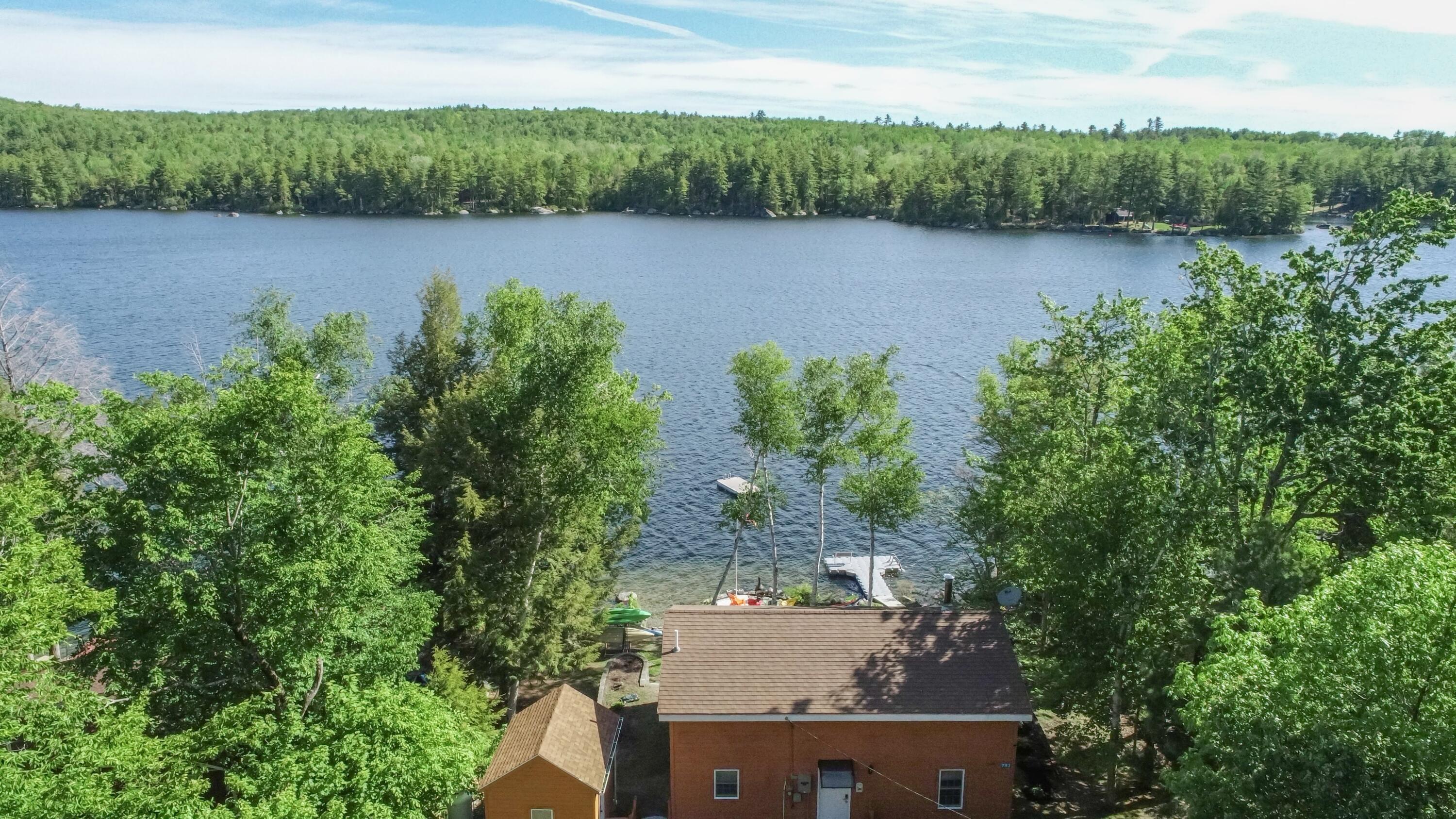 793 West Shore Road Ellsworth, ME 04605 - Photo 38 of 47 Aerial view from back