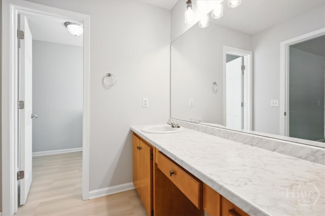 24 Stalwick Drive Pooler, GA 31322 - Photo 16 of 34 Primary bathroom with plenty of counter space!