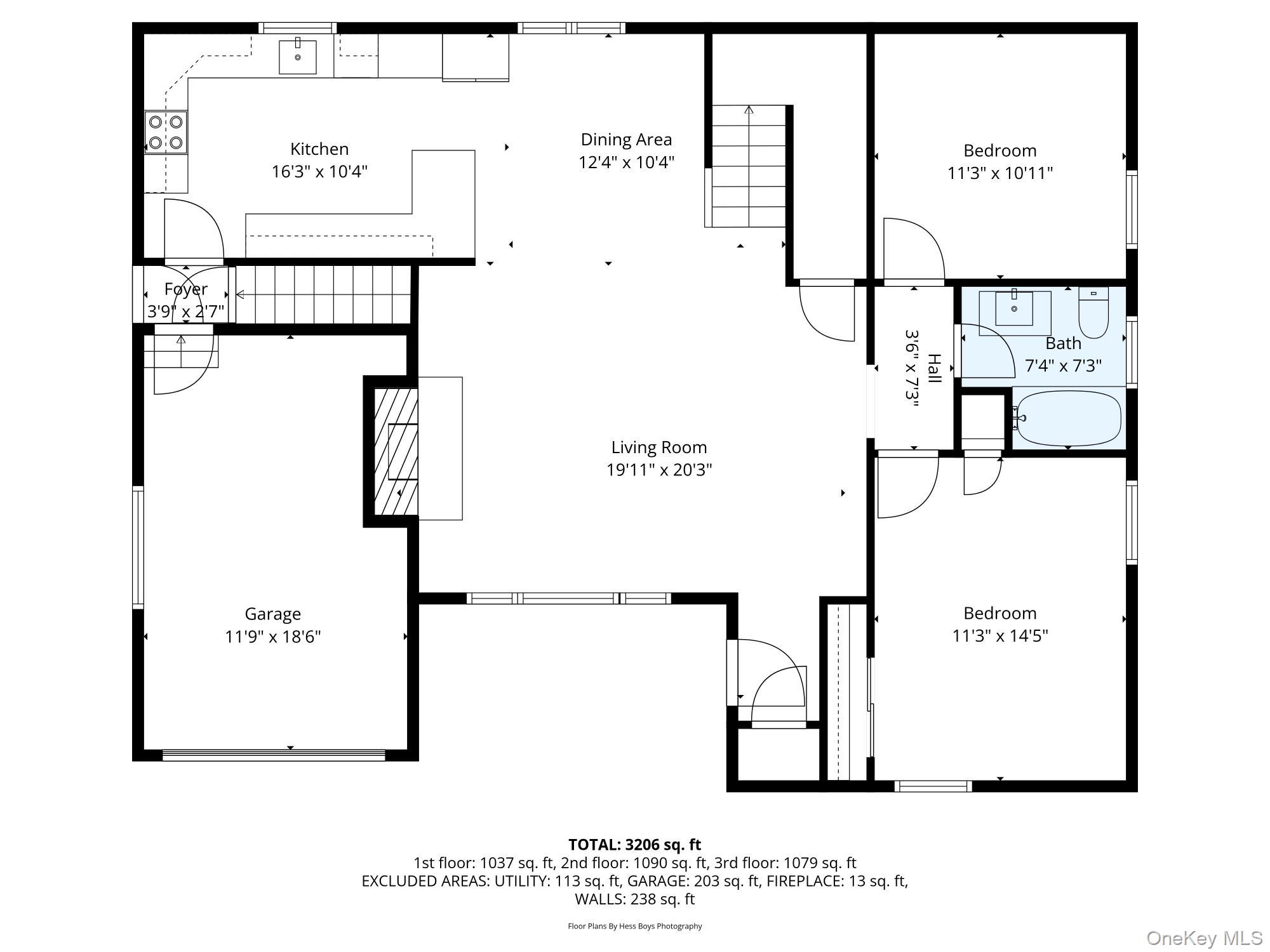 7 Rutledge Road Valhalla, NY 10595 - Photo 34 of 37 Floor plan