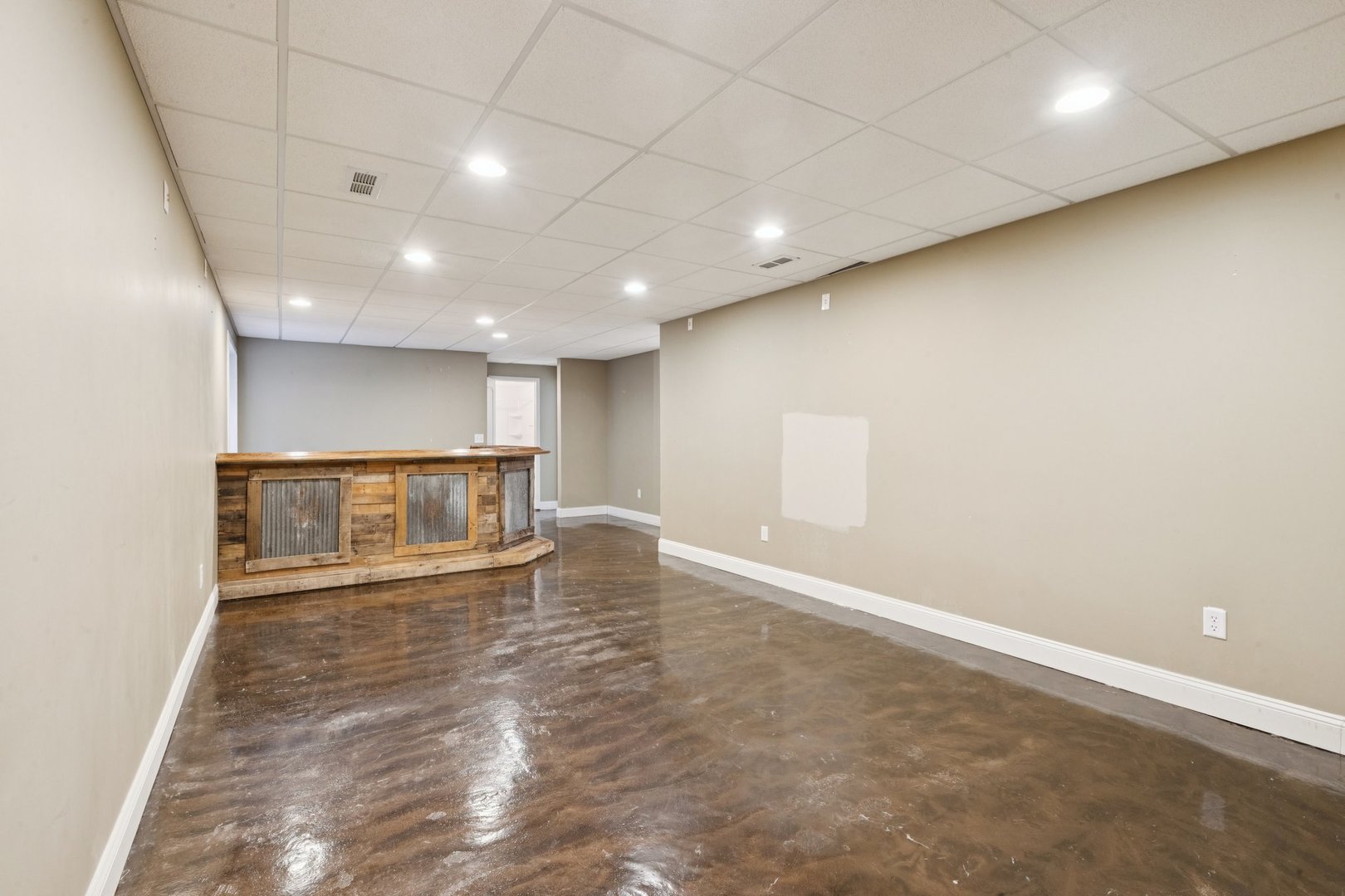 345 South Calkey Street Diamond, IL 60416 - Photo 39 of 50 an empty room with wooden floor and natural light
