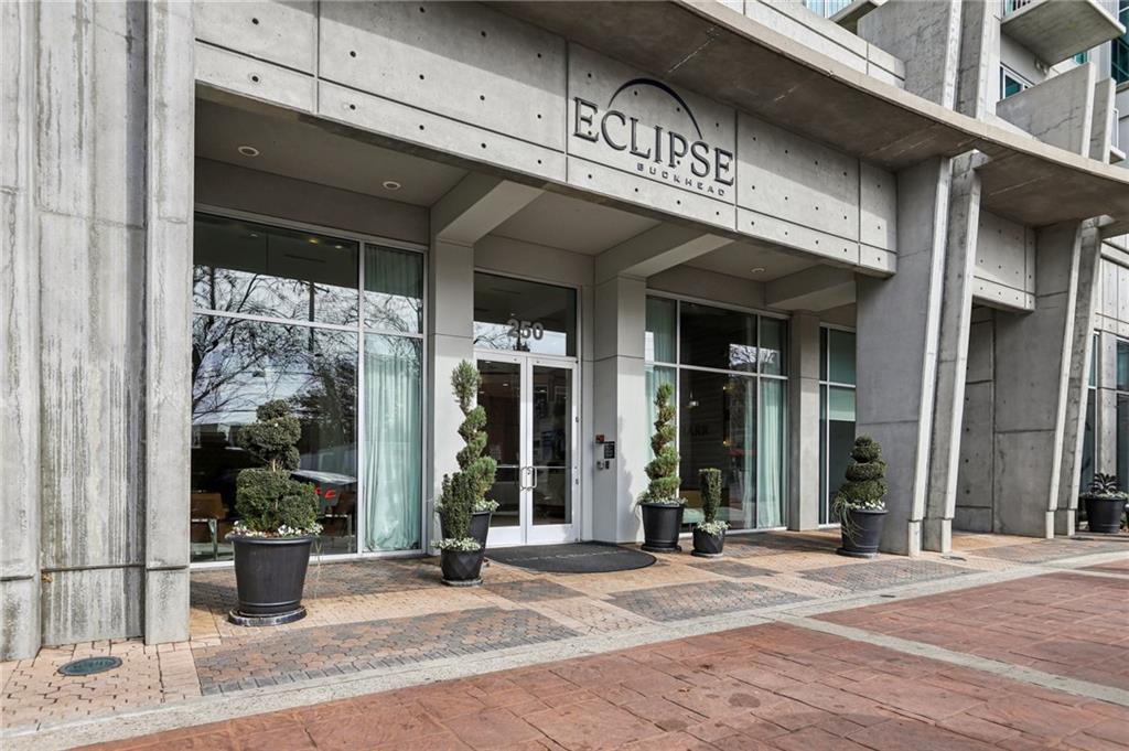 250 Pharr Road Northeast, Unit 1005 Atlanta, GA 30305 - Photo 19 of 25 a view of a building entrance