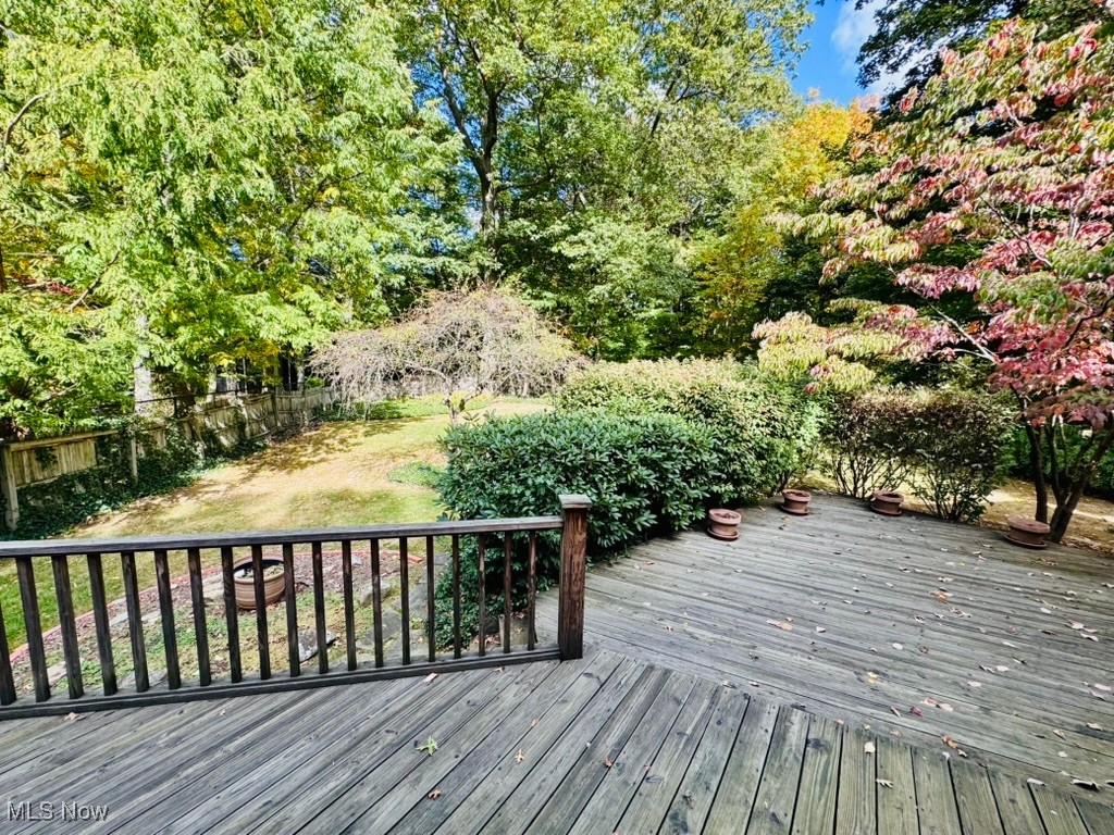 4769 Edenwood Road Cleveland, OH 44121 - Photo 19 of 27 View of wooden deck