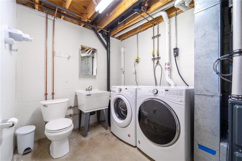 294 Spring Run Road Crescent, PA 15046 - Photo 26 of 34 First floor and basement laundry hookups