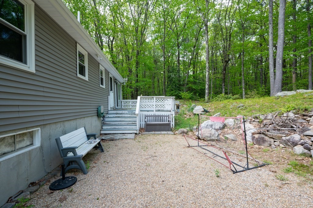 179 Beaman Road Princeton, MA 01541 - Photo 30 of 34 a garden view with a seating space