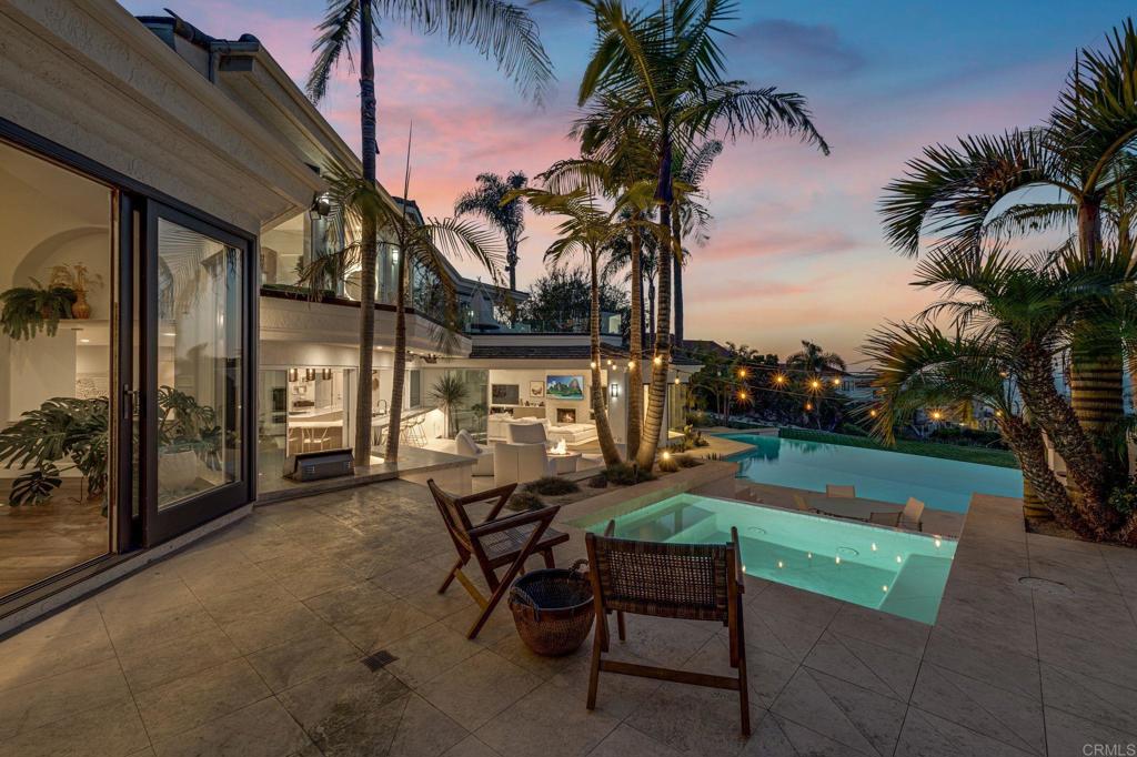 1904 Via Casa Alta La Jolla, CA 92037 - Photo 32 of 60 a view of a backyard with a garden and patio