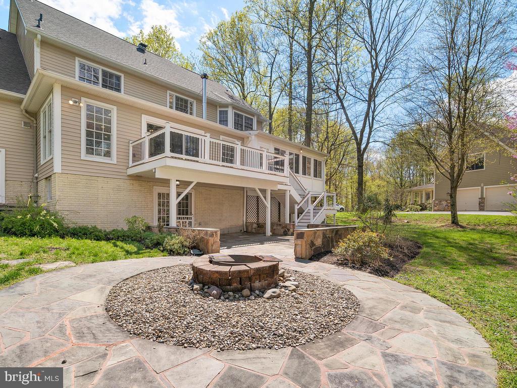 21512 Ripplemead Drive Laytonsville, MD 20882 - Photo 66 of 77 Hardscaped Patio w/ Firepit
