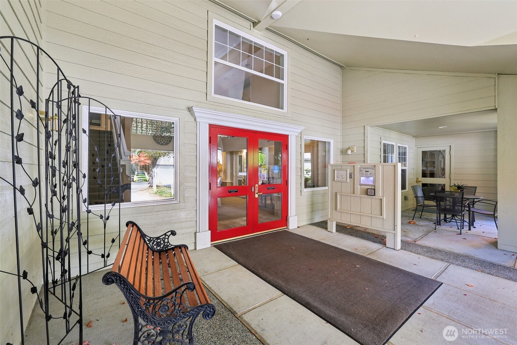 4109 224th Lane Southeast, Unit 207 Issaquah, WA 98029 - Photo 28 of 32 a view of an outdoor space with porch and patio