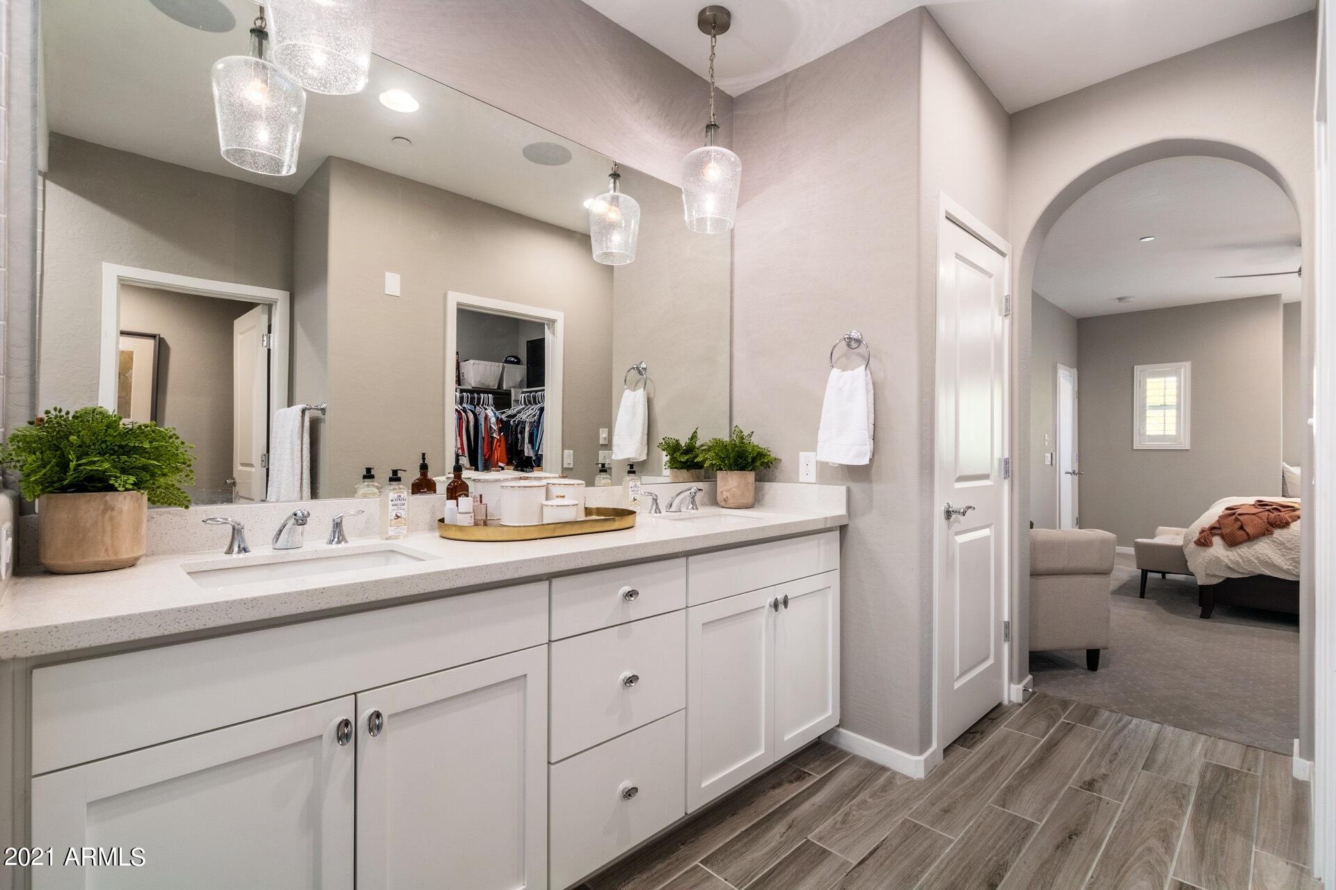 3935 East Rough Rider Road, Unit 1375 Phoenix, AZ 85050 - Photo 27 of 52 Luxurious Main Bathroom