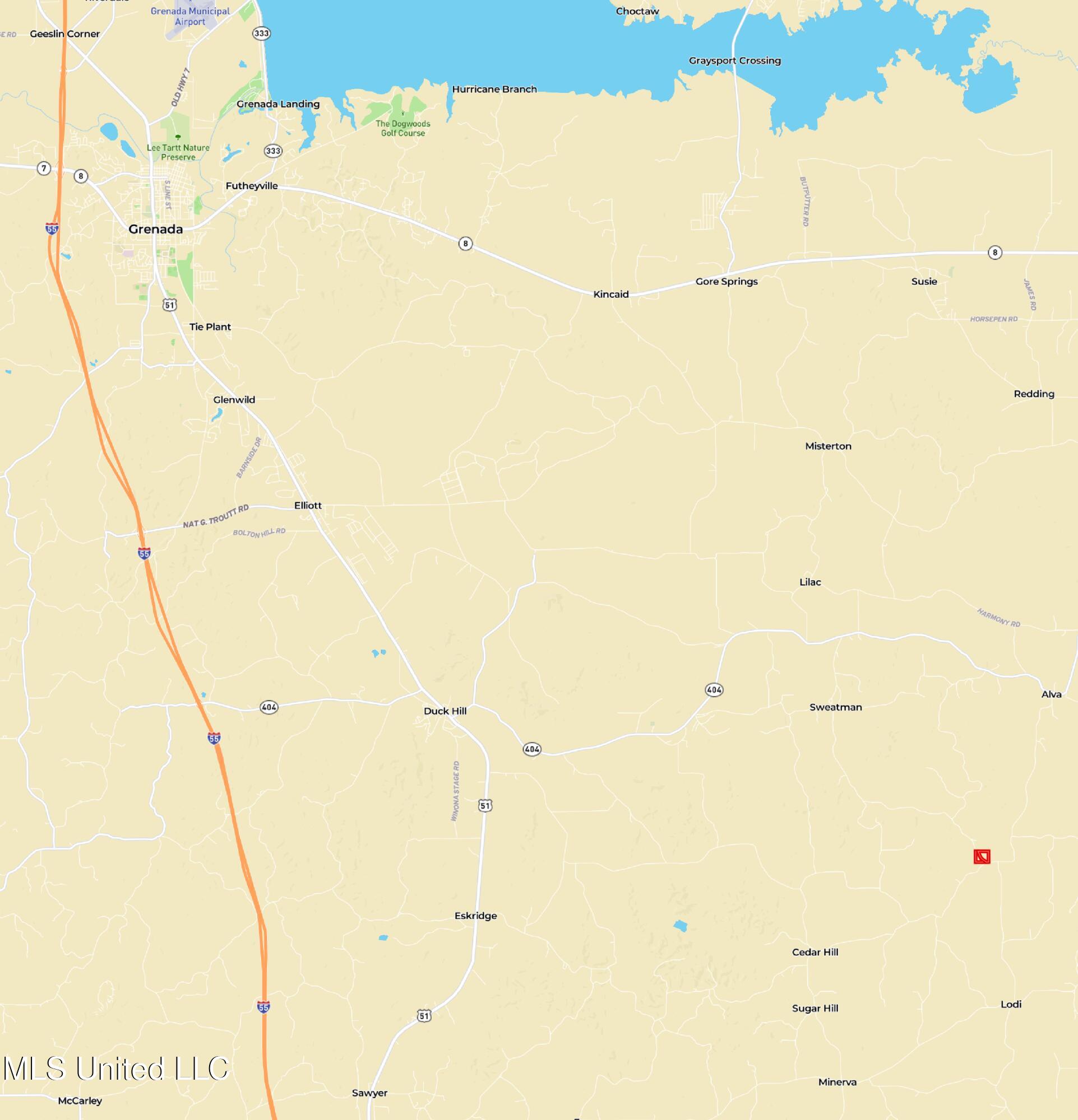 602 Ship Island Road Duck Hill, MS 38925 - Photo 26 of 26 Montgomery 32 Street Map