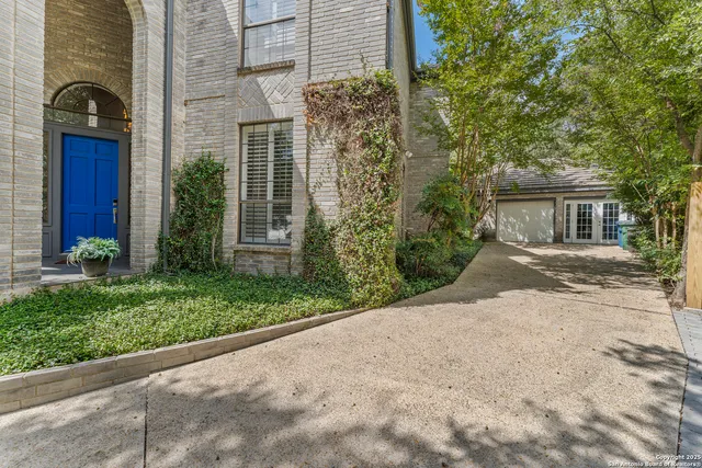 a view of a door and chair in the room