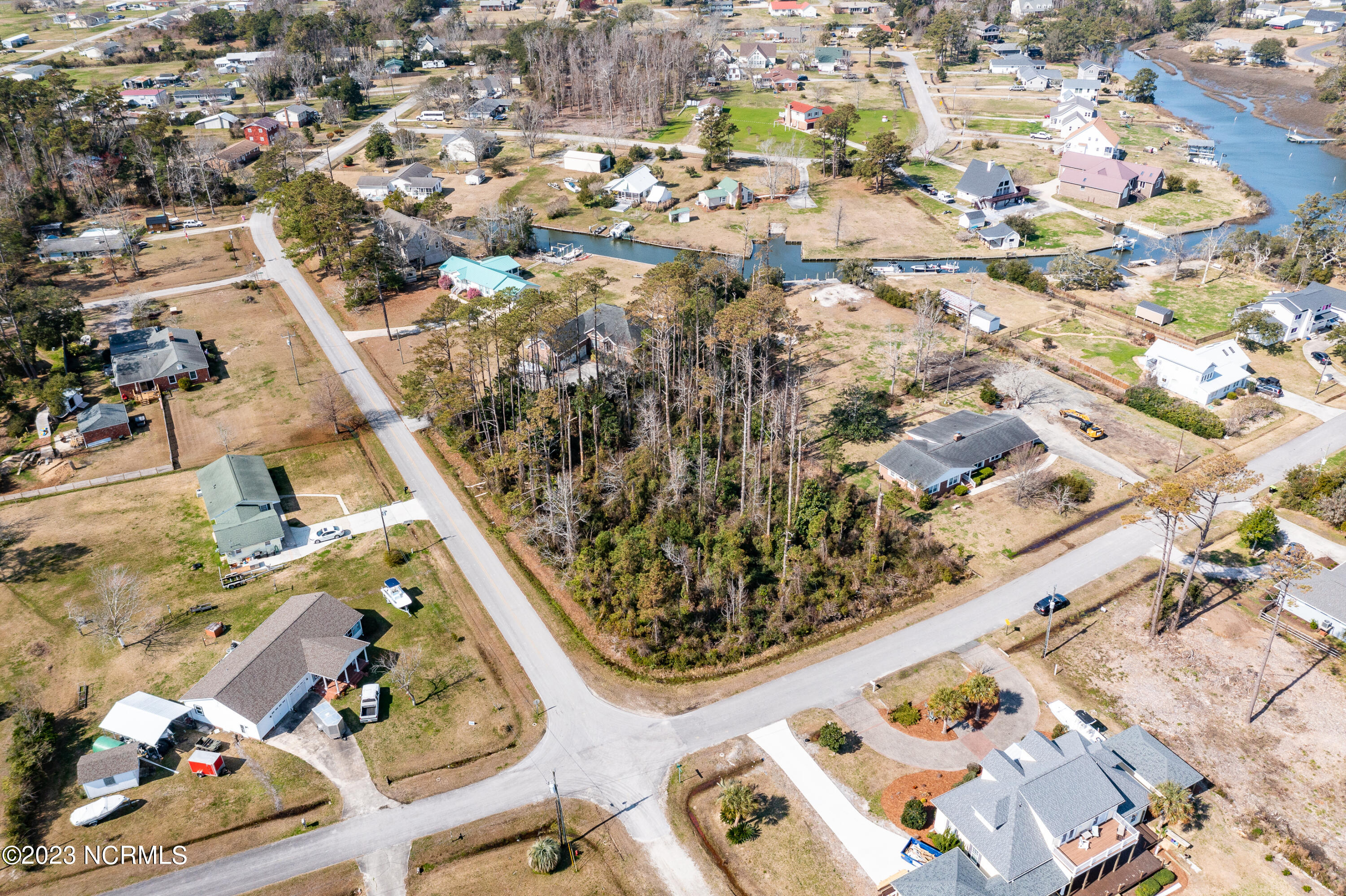 269 Shell Landing Road Beaufort, NC 28516 - Photo 3 of 17 Aerial view