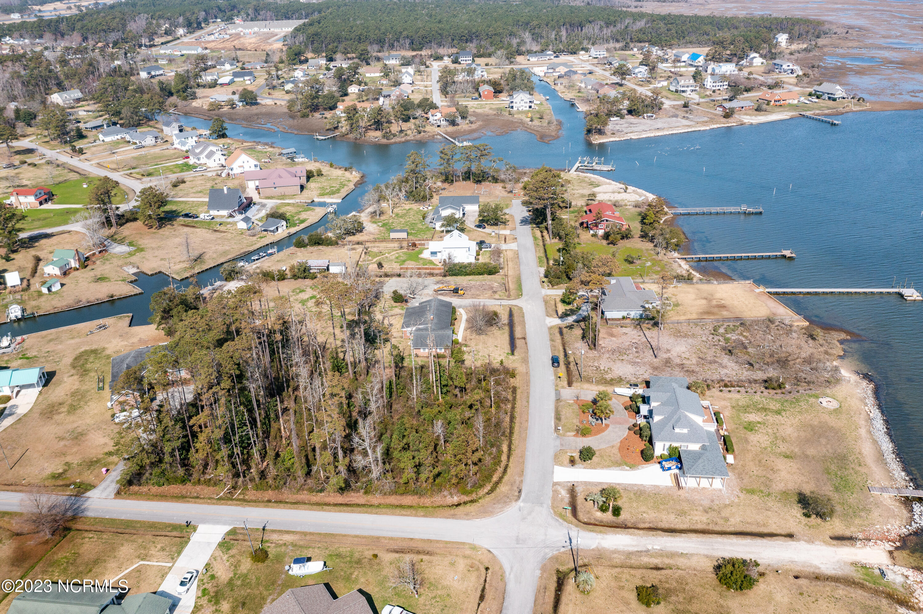 269 Shell Landing Road Beaufort, NC 28516 - Photo 8 of 17 Aerial View