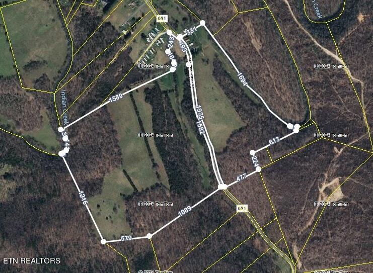 715 Wheeler Road Ewing, VA 24248 - Photo 9 of 46 715 Wheeler Rd 100 ac PLAT
