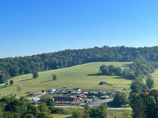 an aerial view of a city with lots of residential buildings