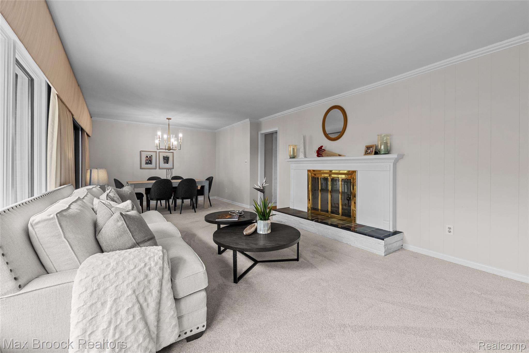 925 Westview Road Bloomfield Hills, MI 48304 - Photo 8 of 26 Living & Dining View 2