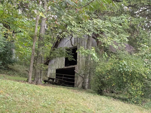 a car parked in front of a house