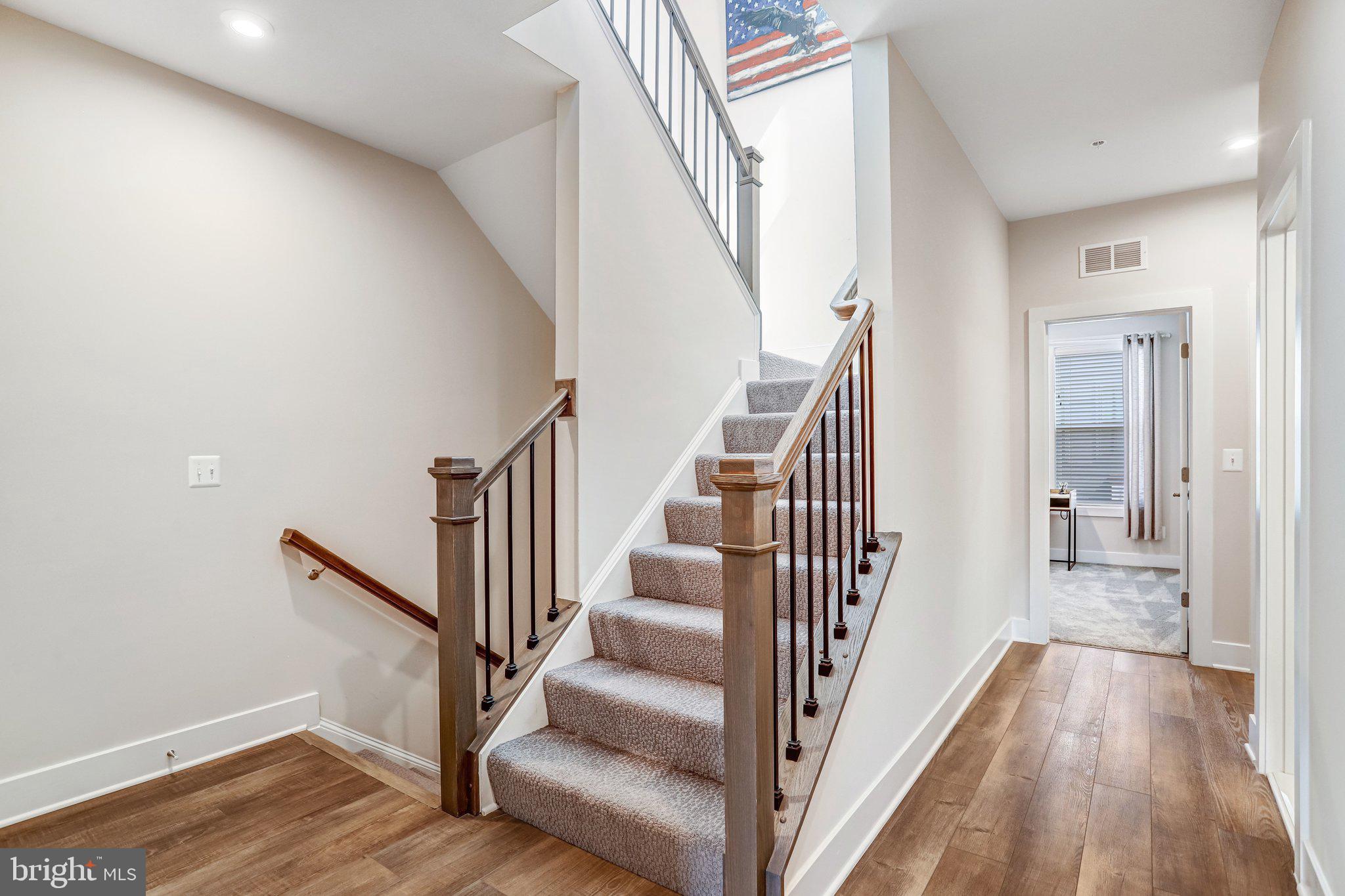 1662 Bandit Loop, Unit 3B Reston, VA 20190 - Photo 39 of 47 Stairs to Rooftop Patio