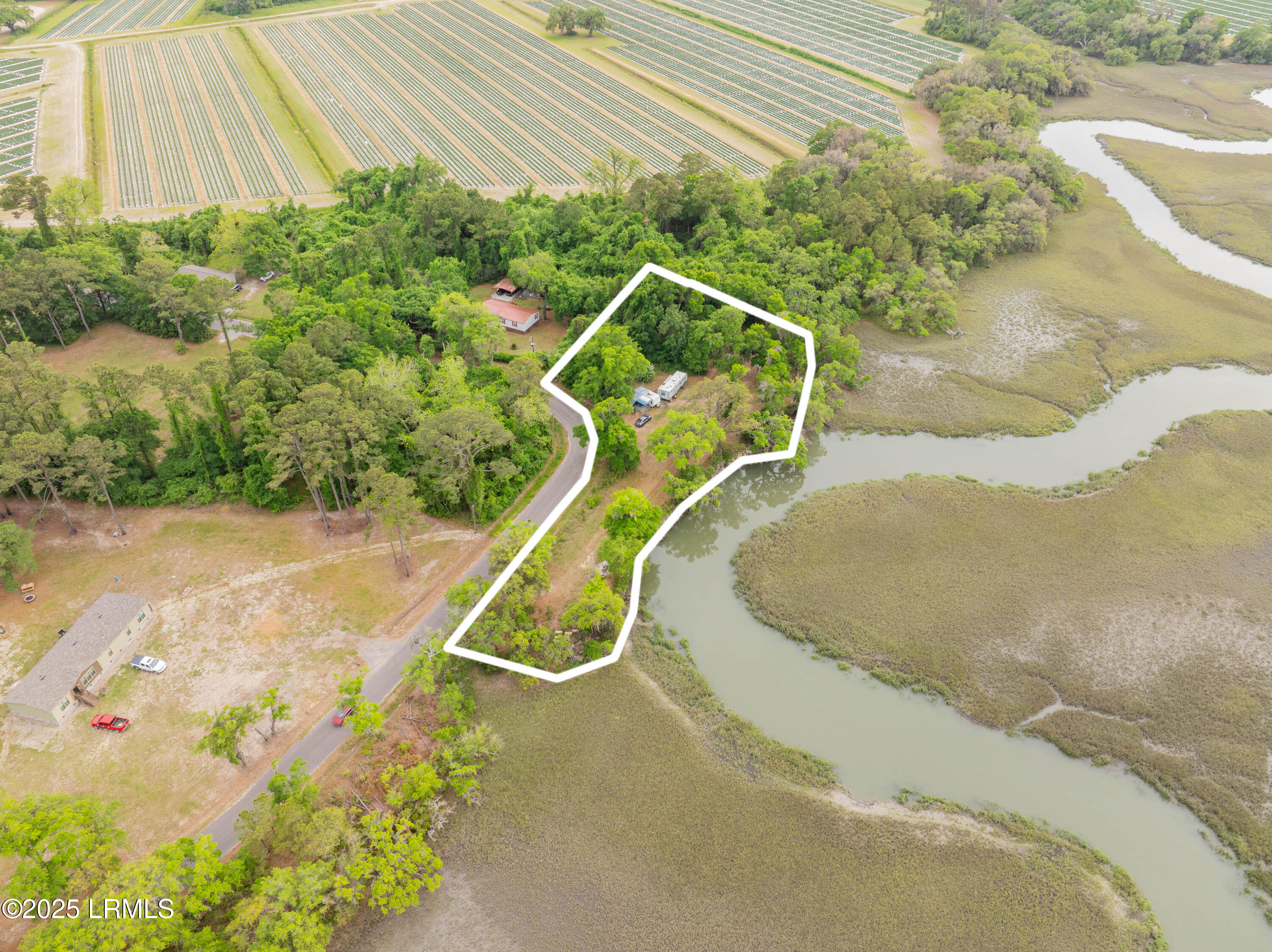 100 Vineyard Point Road St. Helena Island, SC 29920 - Photo 3 of 10 100 Vineyard Drone-4