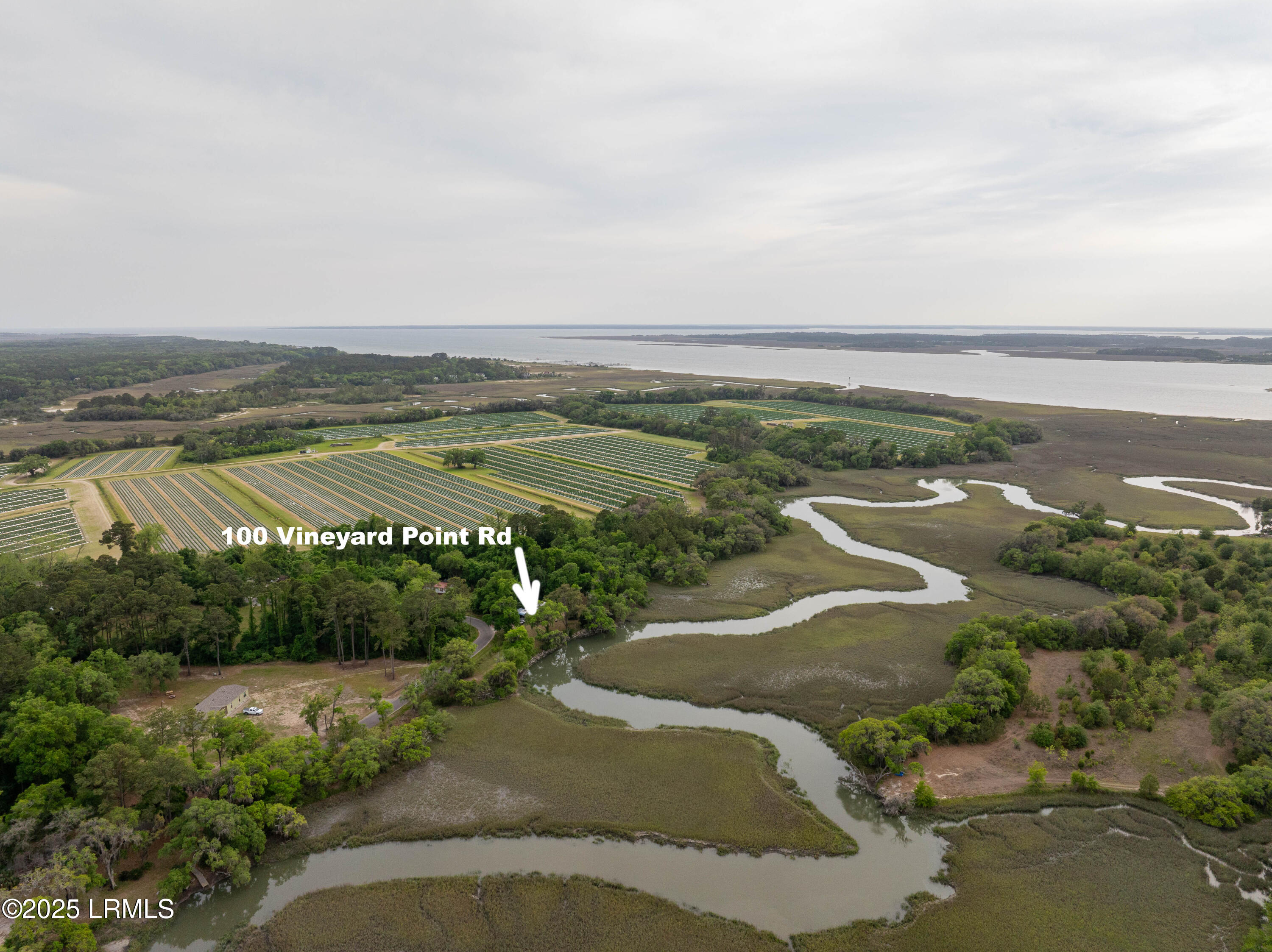 100 Vineyard Point Road St. Helena Island, SC 29920 - Photo 4 of 10 100 Vineyard Drone-2