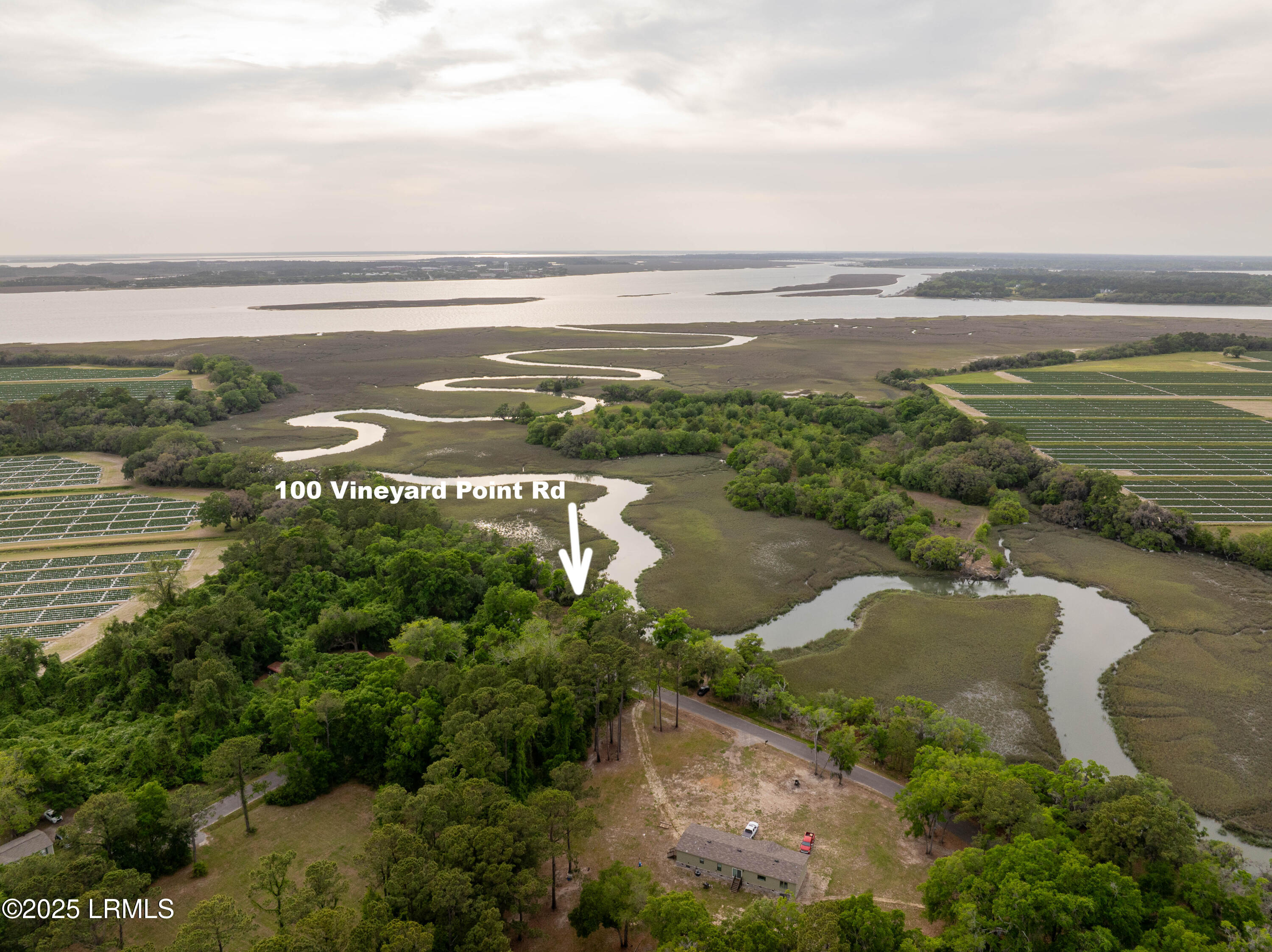 100 Vineyard Point Road St. Helena Island, SC 29920 - Photo 5 of 10 100 Vineyard Drone-8