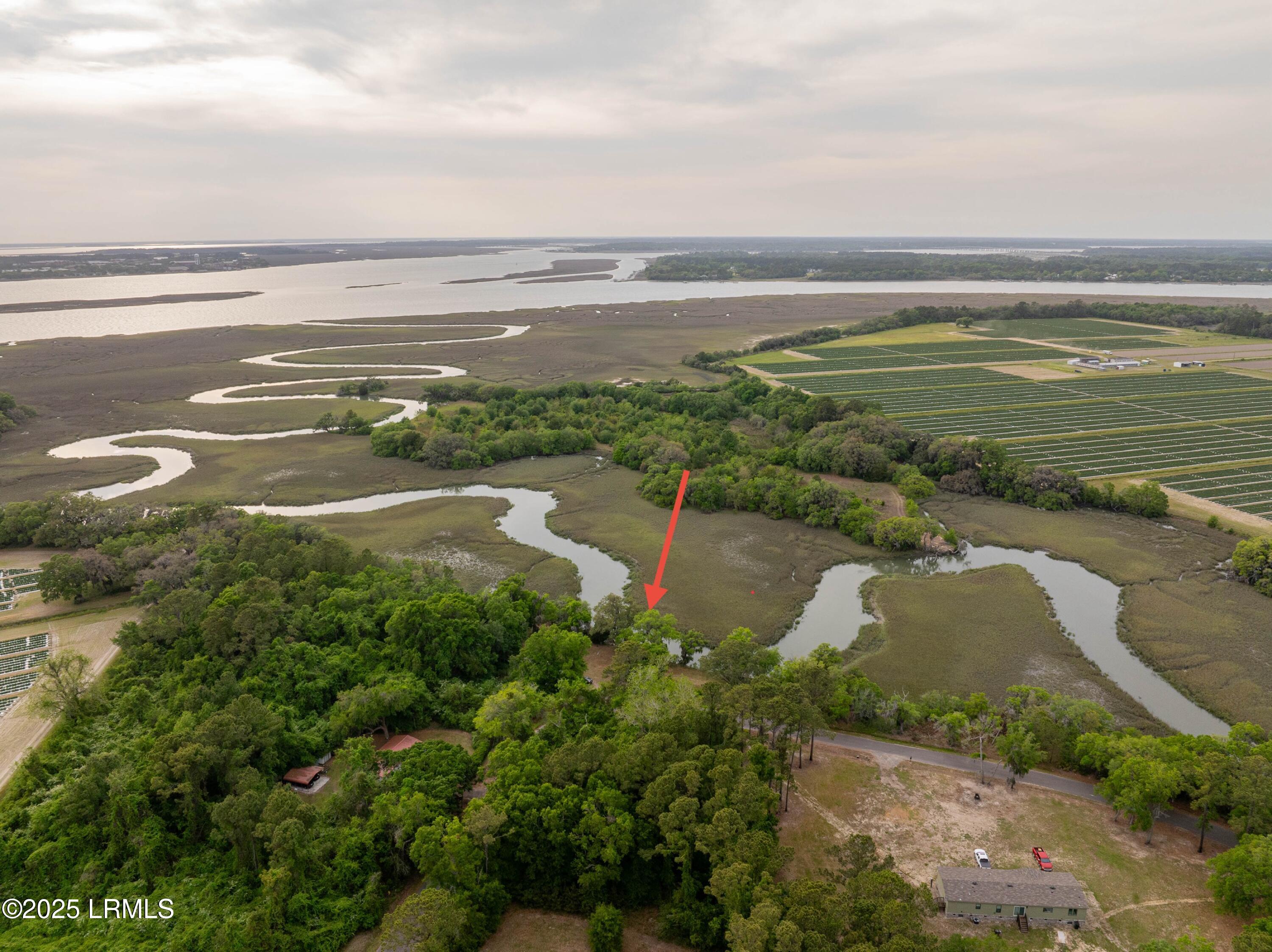 100 Vineyard Point Road St. Helena Island, SC 29920 - Photo 7 of 10 100 Vineyard Pt Rd-Drone 4