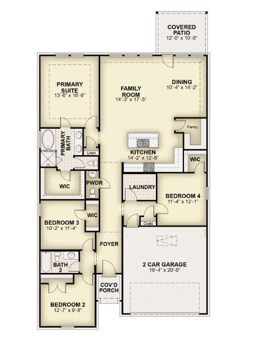 3104 Glatonbury Road Royse City, TX 75189 - Photo 38 of 38 Liberty Floorplan
