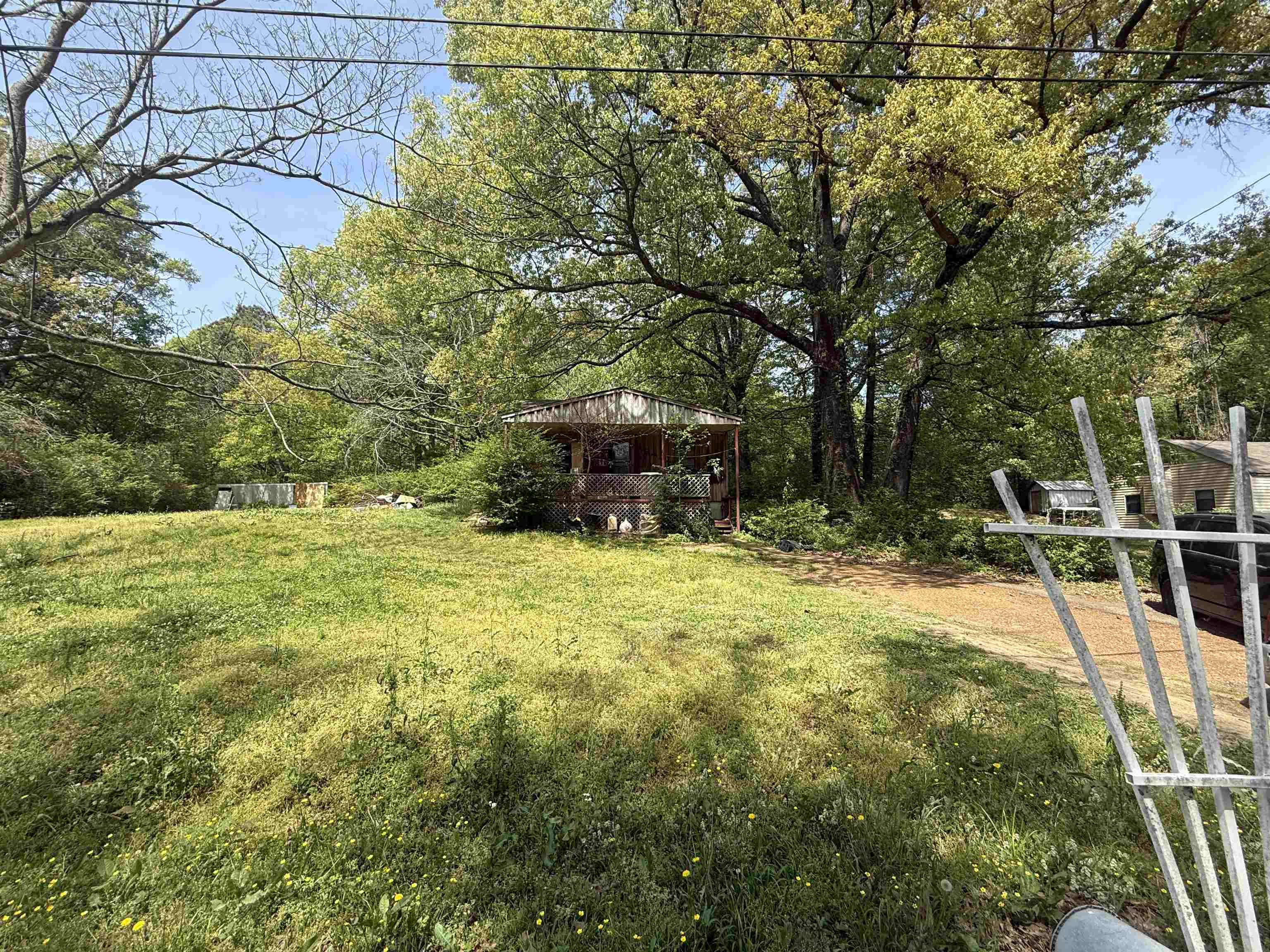 5085 Clinton Road Memphis, TN 38109 - Photo 2 of 36 View of grassy yard with view of scattered trees