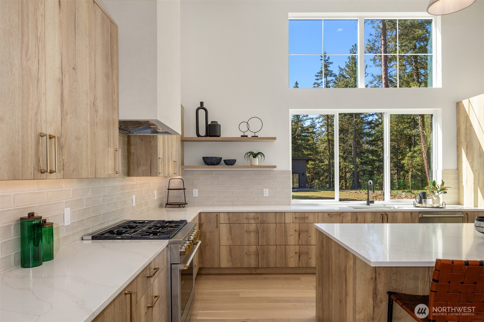 2010 Wanawish Loop Ronald, WA 98940 - Photo 12 of 28 a kitchen with a stove a sink and a window